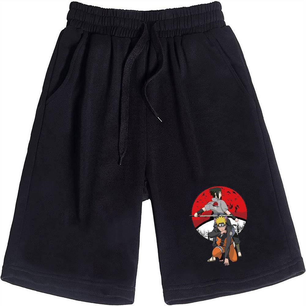Summer Casual Shorts, Men's and Women's Loose Micro-elastic Printed Sports Five-point Pants