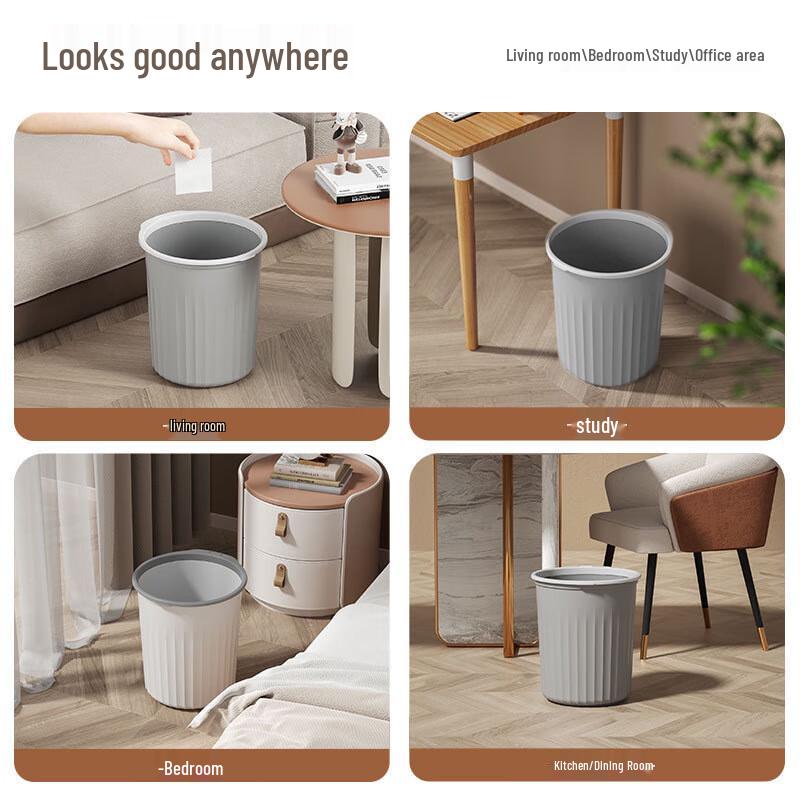 Huishoudelijke Open Plastic Afvalbak