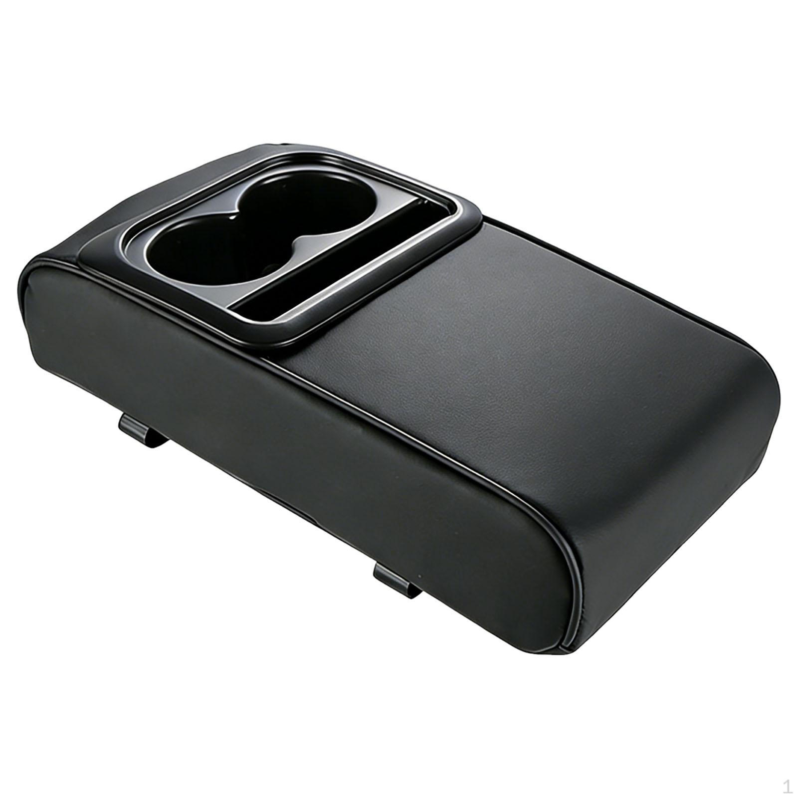 

Armrest Cushion Leather Interior Organizer Center Console