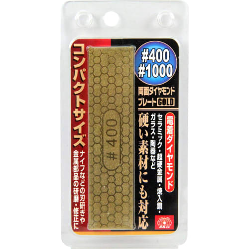 SK11 (SK11) Double-sided Diamond Plate GOLD #400 #1000 25ÁE00ÁEmm