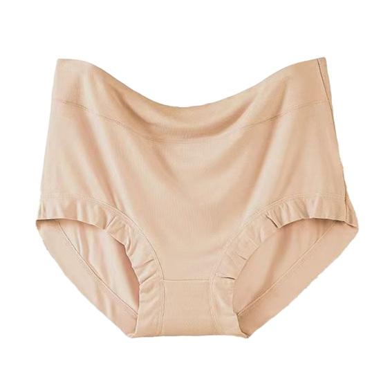 Cotton Underwear for Women Seamless Plus Size High Waisted Full Coverage Briefs Ladies Soft Stretch Tummy Control Panties