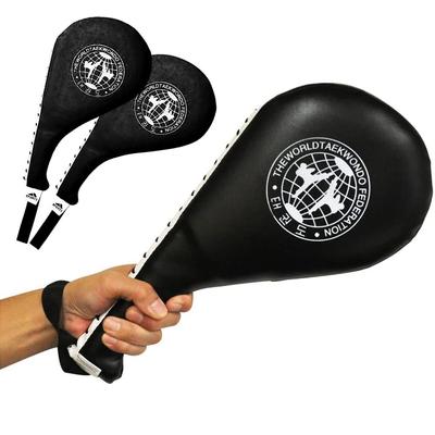 UP STORE Hand Set of Kick and Punch Mitts for Martial and Hitting Mitts, 2, Boxing, Karate, Taekwondo, Kickboxing, MMA, Arts, Exercise, (Black)