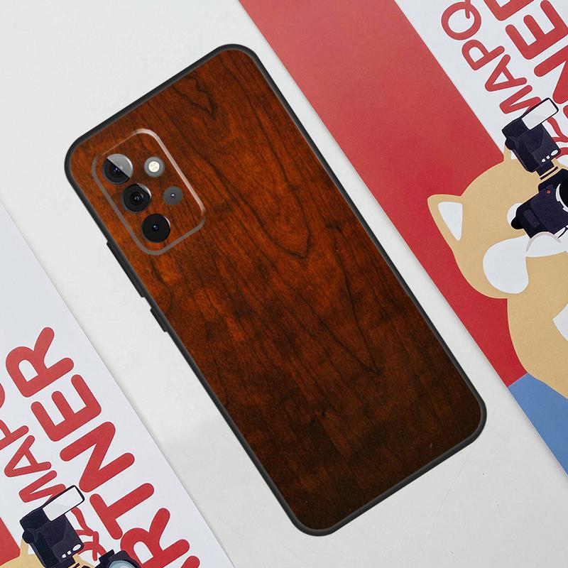 Oak Wood Texture Pattern Case For Samsung Galaxy A36 A35 A55 A06 A16 A26 A56 A53 A32 A52 A33 A13 A14 A34 A54 A17 A15