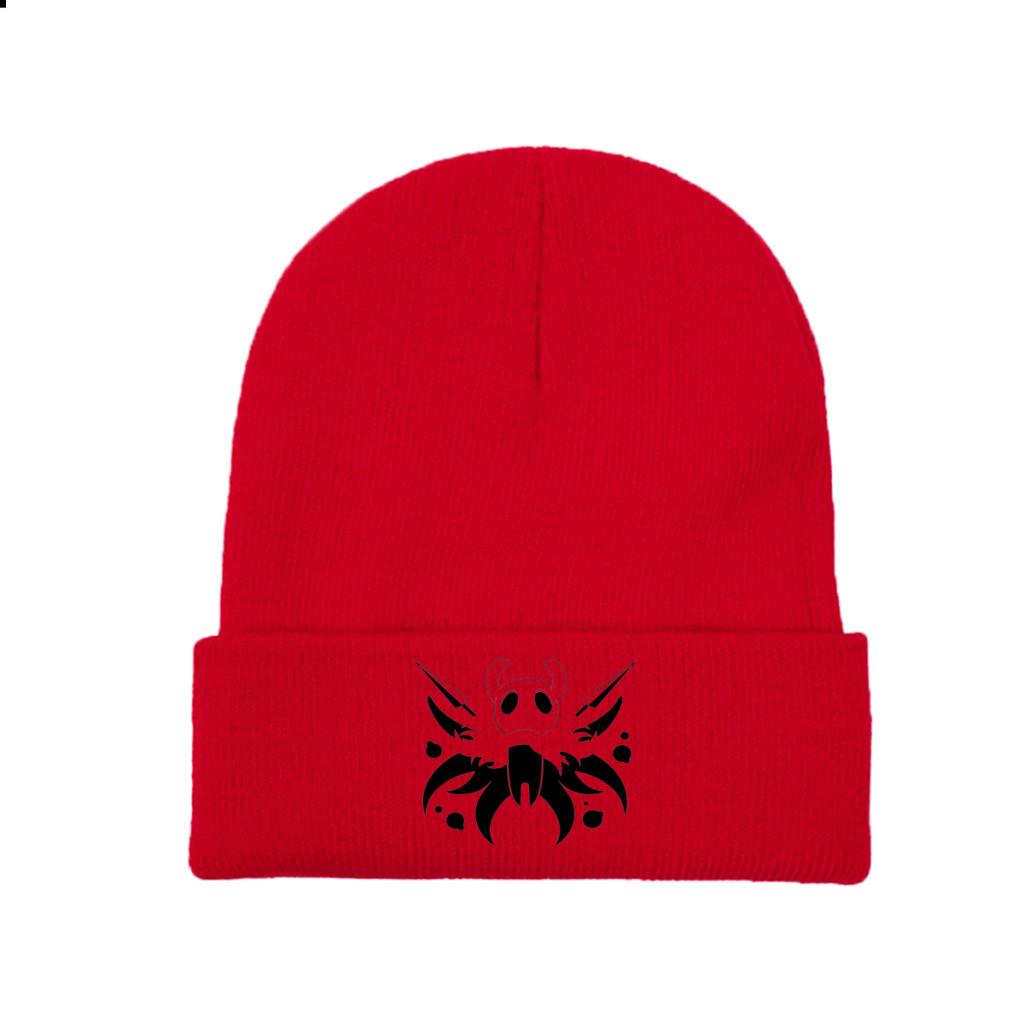 Hero of Dirtmouth Hollow Knight Strickmütze Mützen Herbst Winter Mütze Warm Polyester Casual Totenkopf Videospiel Mütze Unisex Damen