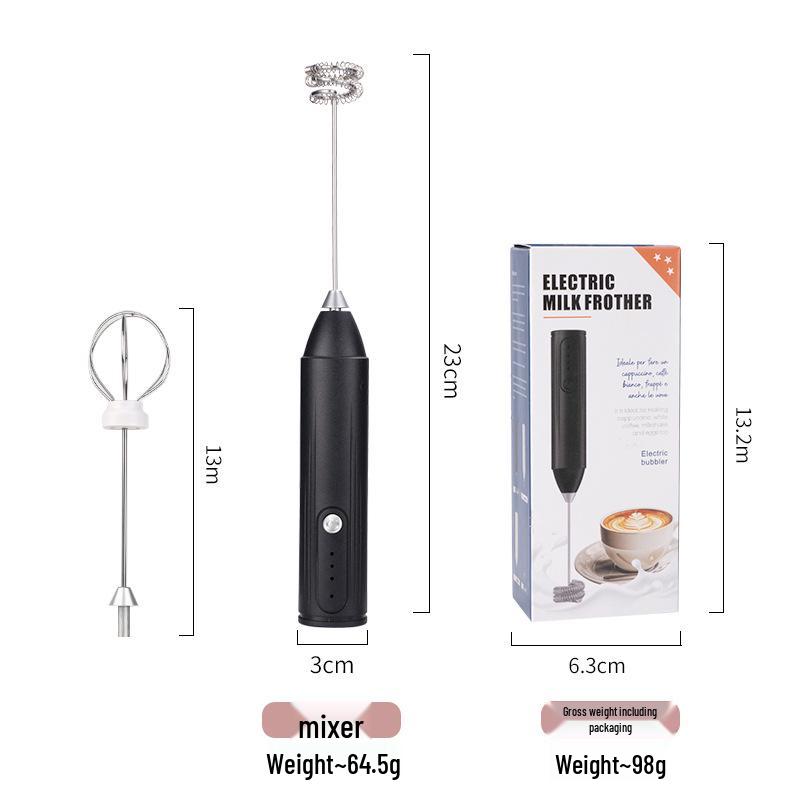 Wireless Handheld Electric Milk Frother & Egg Beater