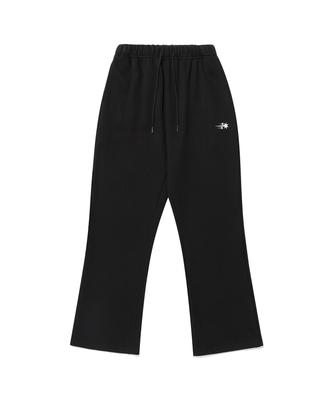 NICEGHOSTCLUB Boots Cut Sweat Pants_Black(Ng2Efupa01A)