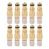 10 PCS TR218A TR618A CH3 Tractor Valve Stem Heavy Duty Anticorrosion Tractor Air Liquid Valve Brass Core Housings Replacement