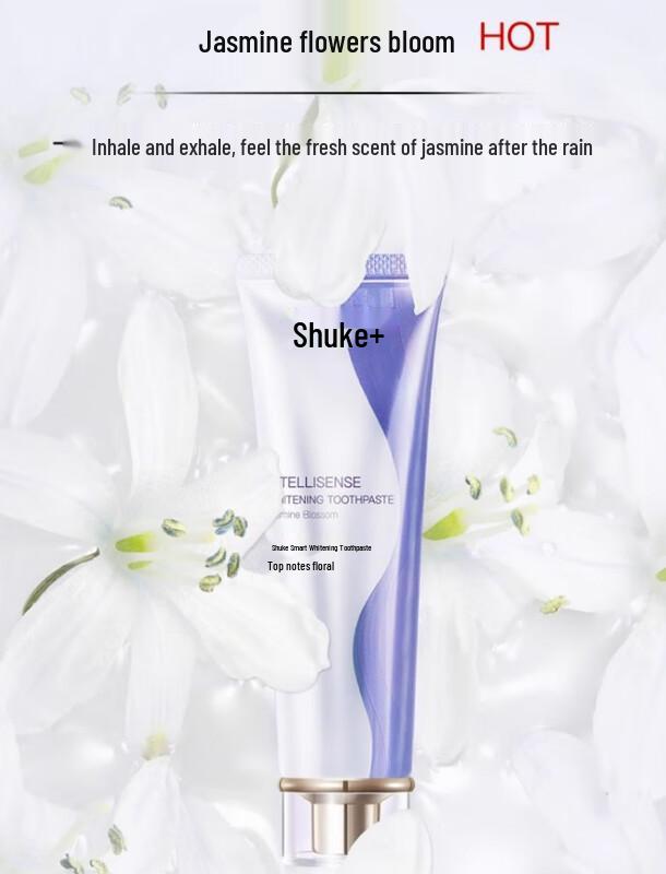 

Saky+ Smart Whitening Jasmine Toothpaste