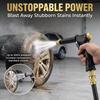 High Pressure Car Wash Gun | Extended Rod And Newly Upgraded Copper Nozzle | Suitable For Homes And Cars/Styles To Choose From