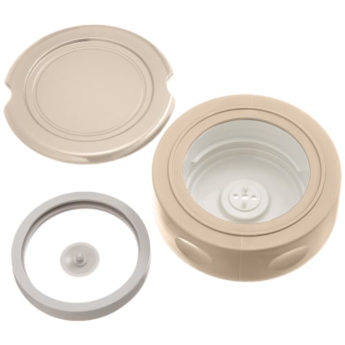 ZOJIRUSHI Stainless Steel Food Jar, 350ml, Cream, SW-EE35-CC