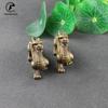 Antique Bronze Chinese Mythical Beast Qi Lin Statue 1 Pcs Copper Animal Ornaments Lucky Home Feng Shui Living Room Decorations