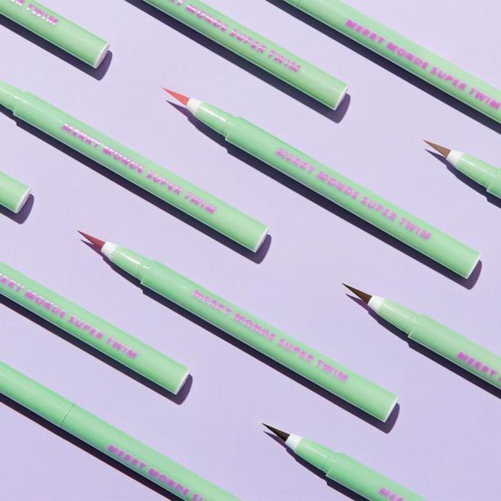 Merrimonde [poyonyon Pick] Marymond Super Split Pen Eyeliner 6 Colors New Warm Latte