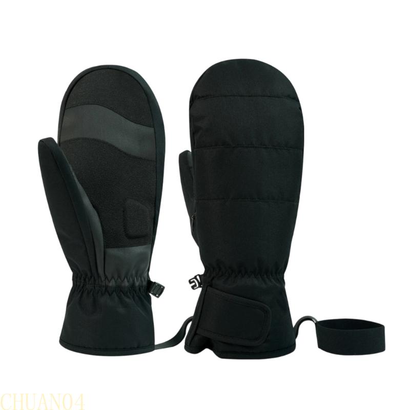 A1A2 Adult Ski Gloves Thermal Insulation Windproof Cold Weather Snowboard Gloves M