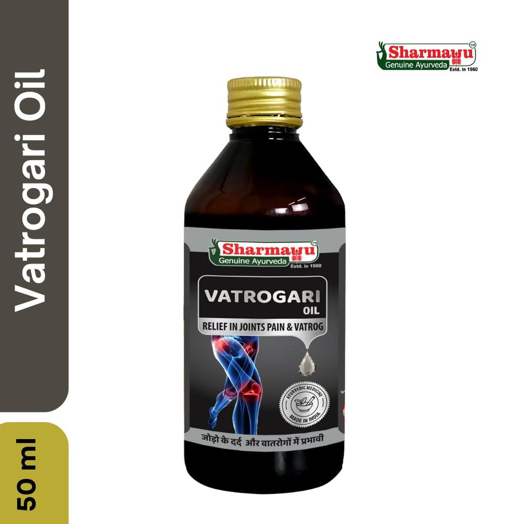 Vatrogari Oil for Joint Pain Relief | Ayurvedic Pain Relief Oil with Ajwain Satva, Menthol & Kapoor | 100ml