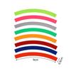 5pcs Kids Bike Wheel Reflective Stickers Bicycle Reflective Tape Strips Balance Bike Accessories