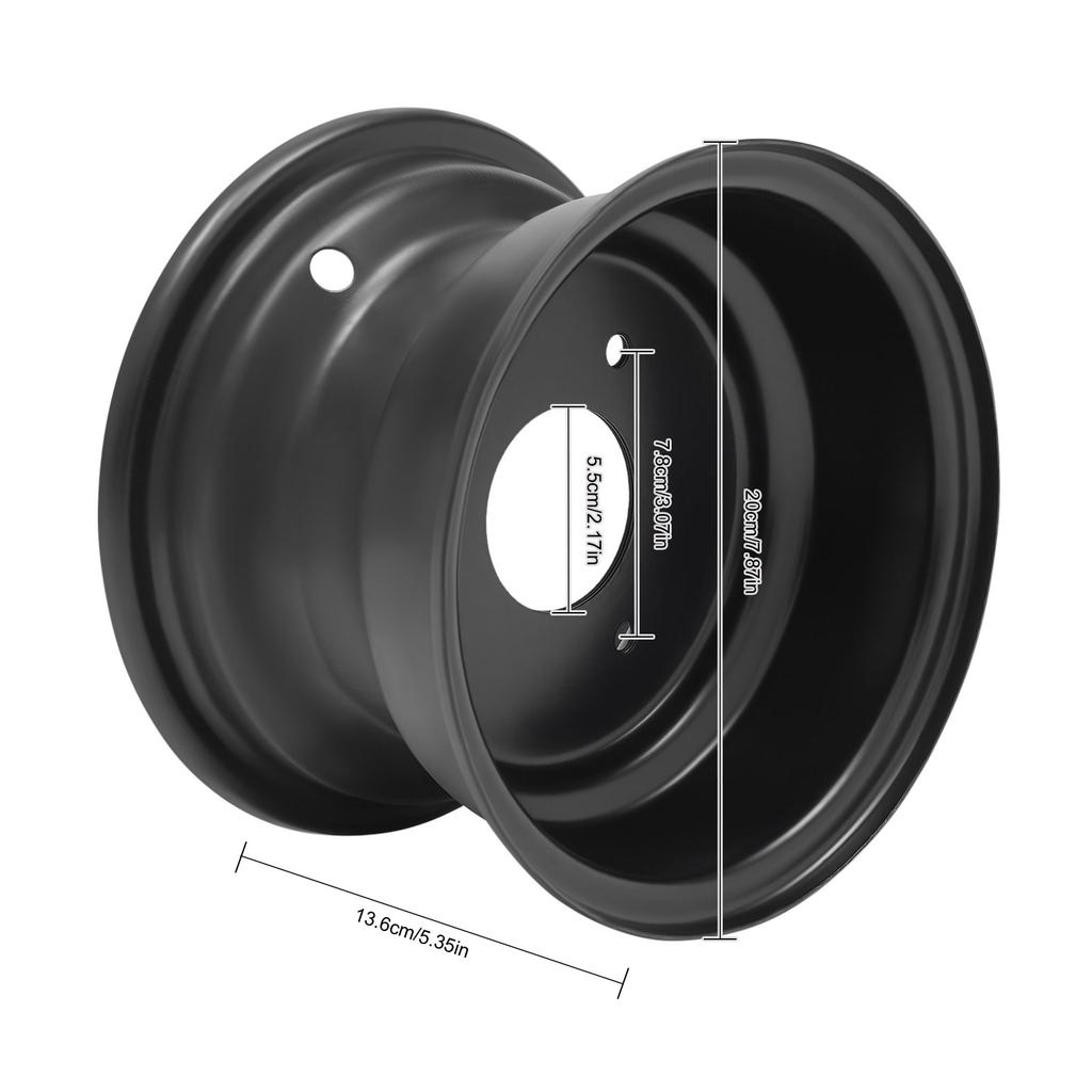 7 Zoll ATV Felge Für 16x8-7 Reifen 3 Loch 78mm Quad Go Kart 125cc Taotao Coolster