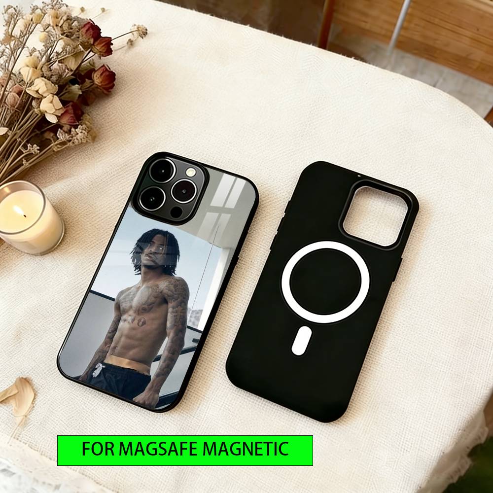 Ja Morant Phone Case For iPhone17,16,15,14,13,12,11 Plus,Pro Magnetic with Magsafe Wireless Charging