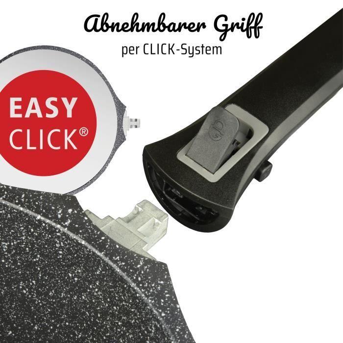 Cast Aluminum Pan - GSW - EASY CLICK - 20 Cm - Induction