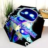 1 PC Automatic Folding Umbrella - ASTRO BOT Custom Name Pattern, Portable & Foldable Design with 8 Ribs, Christmas Birthday Gifts