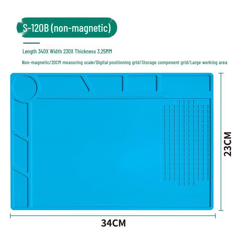 Magnetic Anti-Slip Silicone Repair Pad for Electronics
