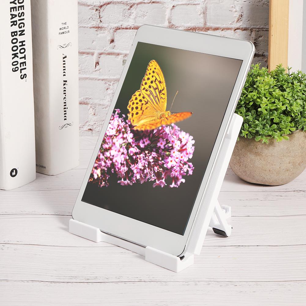 Plastic Five Gears Support Height Adjustable Portable Storage Mobile Phone Stand 7-11 Inch Tablet
