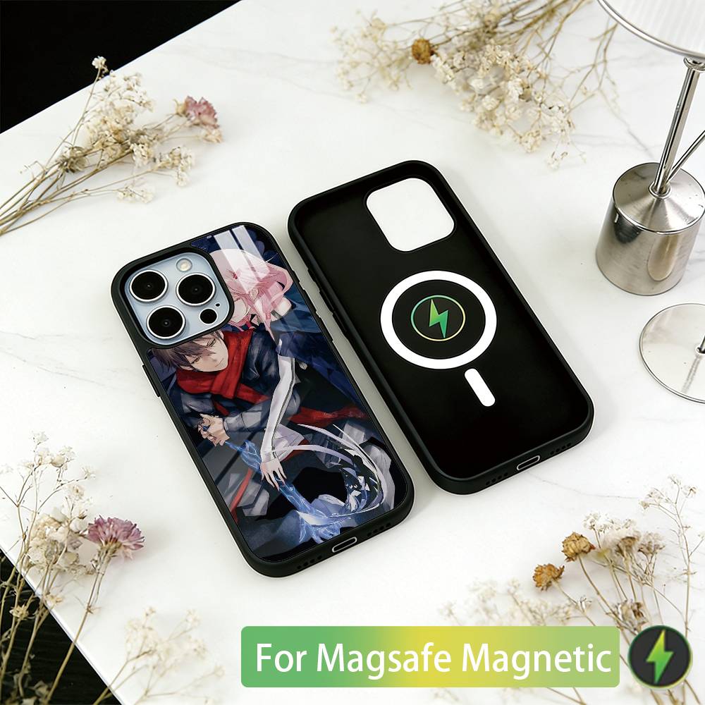 Guilty Crown Phone Case For iPhone17,16,15,14,13,12,11 Plus,Pro Magnetic For Magsafe Wireless Charging