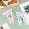 1Pc 1:12 Dollhouse Miniature Daisy Flower Curtain Lace Curtain House Furniture Model Decor Toy Doll House Accessories