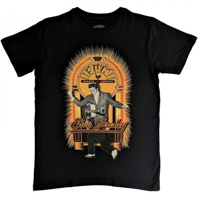 Sun Records Unisex Adult Elvis Presley Dancing Cotton T-Shirt