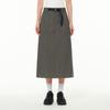 ANDAR Woven Belted Long Skirt