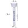 Waterproof Solar Floating Pool Thermometer Fast Response Temp Tester for  Spa Hot Tub Swimming Pool