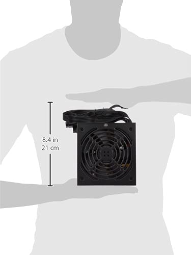 SilverStone Essential Series Semi-Modular 80Plus Gold Certified ATX Power Supply, 650W, SST-ET650-HG-Rev