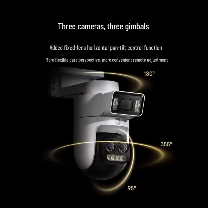 Xiaomi Fotocamera Esterna 4 Pro Zoom a Tripla Lente PTZ (Versione NC)