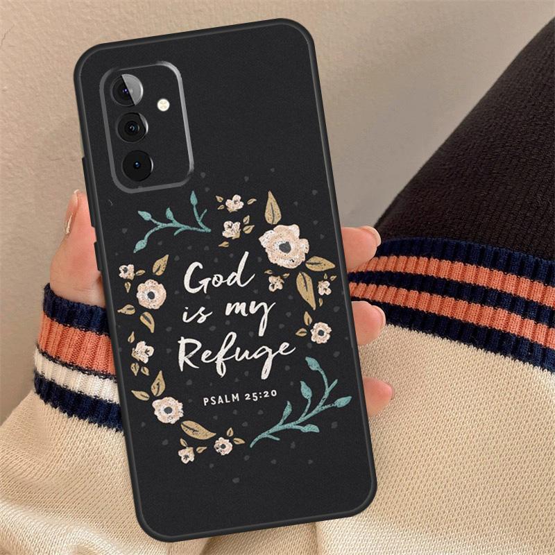 Bible Jesus Christ Christian Quotes Case For Samsung Galaxy A14 A54 A34 A24 A52 A32 A22 A12 A51 A71 A33 A23 A13 A53 Cover Funda