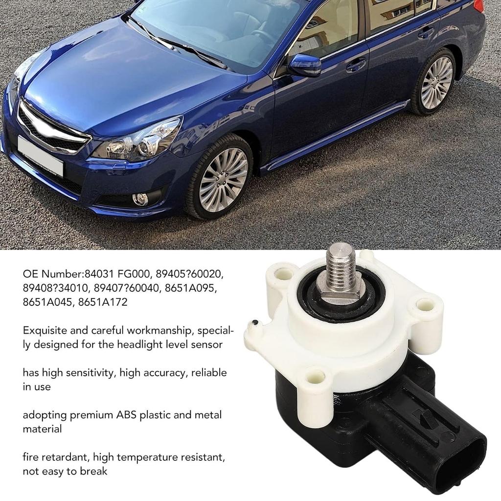 Keenso Front Suspension Height Sensor, Replacement Headlight Level Sensor 89405-60020 for Outback (Vehicle Stability, Suspension System, Headlight