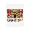 Black History Knitted Blanket Fleece  Super Warm Throw Blanket for Bedroom Sofa Bedroom Quilt
