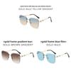 Fashion Square Sun Glasses With Uv400 Protection For Summer Travel And Outdoor Activities