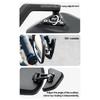 Walosphy HD Dual Bike Rearview Mirror 360° Rotatable Mountain Bike Side Mirror Ultralight Bike Handlebar End Mirror