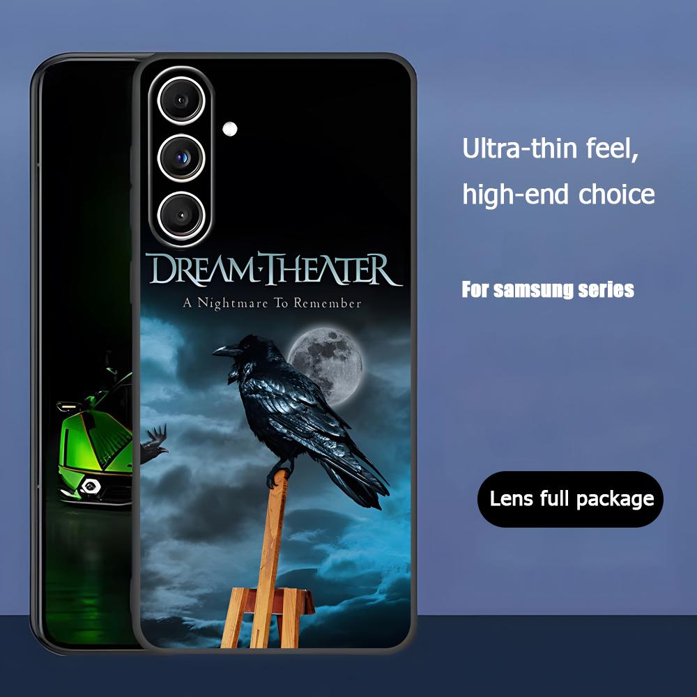 

Dream Theater Rock Band Phone Case For Samsung Galaxy S25 S24 S23 S22 S21 S20 Plus Ultra Note20 Soft Black Galaxy S24