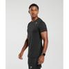 Gymshark Camiseta llegada negra a2a1k bbbb