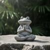 Meditierende Hundestatue Harzfigur Ruhig für Haustierbesitzer,