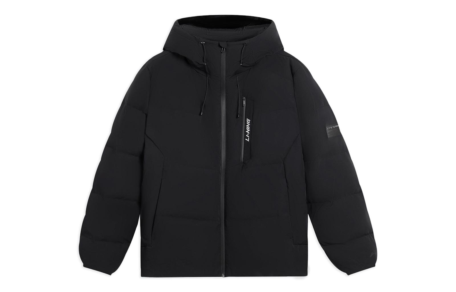 Li Ning Down Jacket Winter Men s Black AYMS309-4 XXL