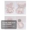 Upholstered Miniature Armchair with Heart Backrest Decorative Velvet
