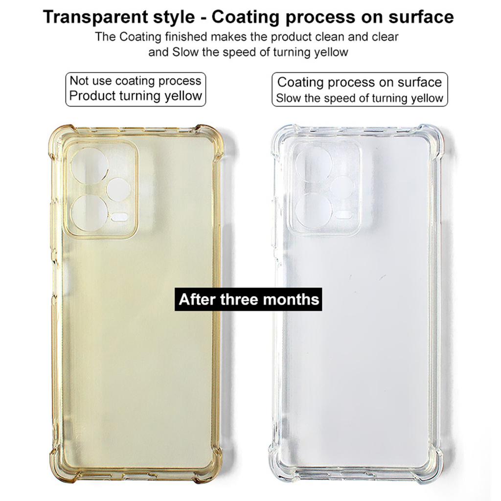 For Redmi Note 14S 4G Phone Case IMAK Shock-resistant Soft Case