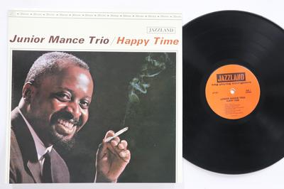 LP Record JUNIOR MANCE - Happy Time JLP977 JAZZLAND 1982 US Jazz Used