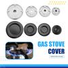 A96I-Cooker Hat Set Stove Lid, Oven Gas Hob Burner Crown Flame Cap, Fits Most Gas Stove Burners For SABAF