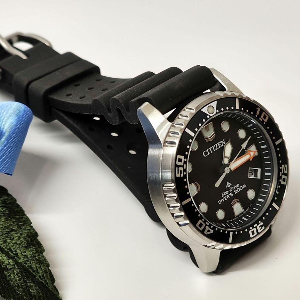 Used New CITIZEN Eco-Drive DIVER'S EO2020-08E