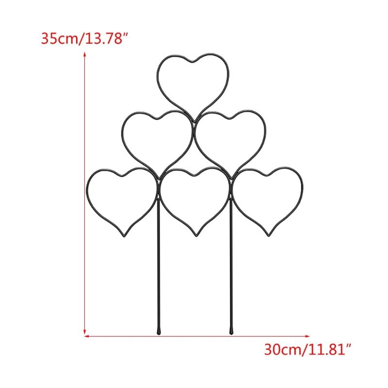 Metall-Gartengerüst zum Klettern von Pflanzen, Pflanzenstützgitter für Rose, Tomate, Obst, Blumen und Gemüse
