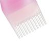 120ml Multicolor Plastic Hair Dye Refillable Bottle Applicator Comb Dispensing Salon Hair Coloring Hairdressing Styling Tool