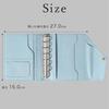 System Organizer Mini Size Vibrant Series Antibacterial Leather B7 Mini Size Ring 20mm Planner Cover Memo Pad Schedule Book Notebook Genuine Leather