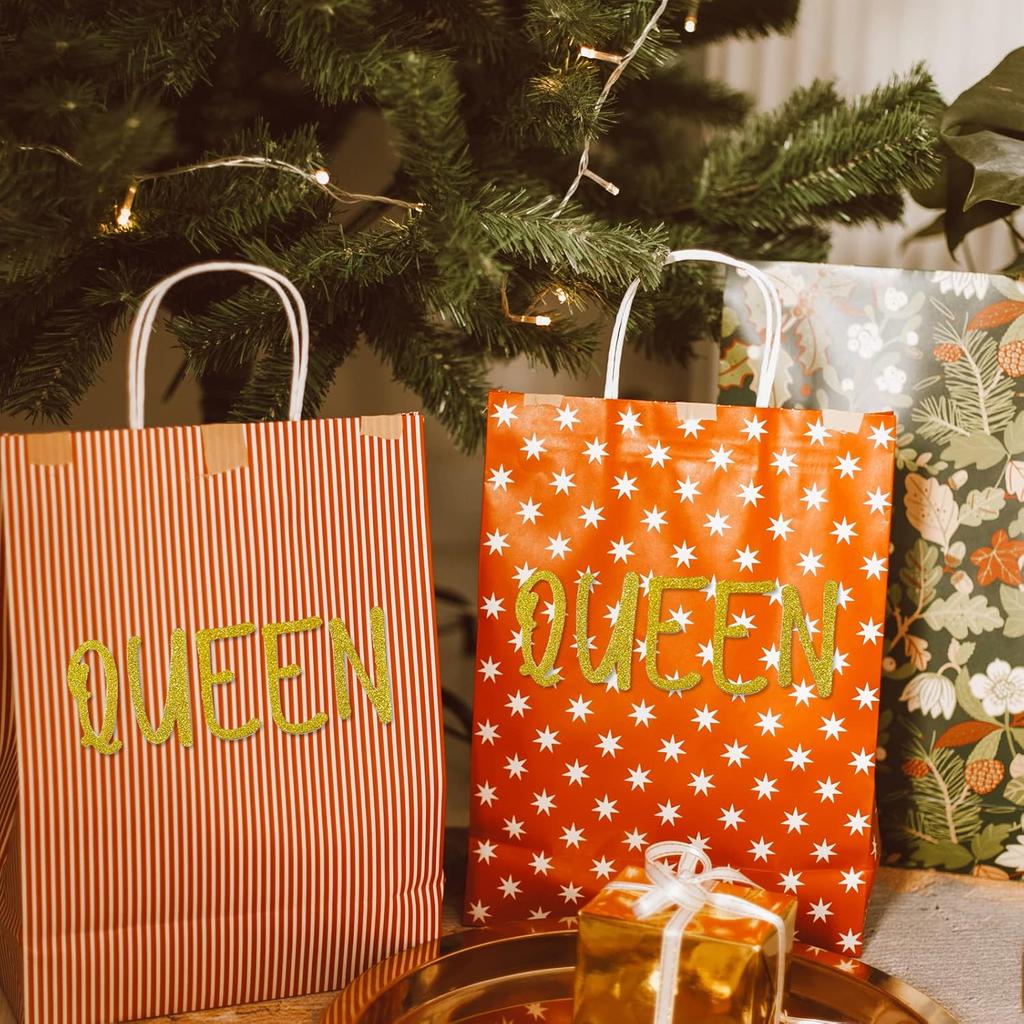 360 Pieces 10 Sheets Glitter Alphabet Letter Stickers,Self Adhesive Gold Letters,2 Inch